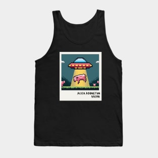 Alien abduction - 8 Bit Tank Top